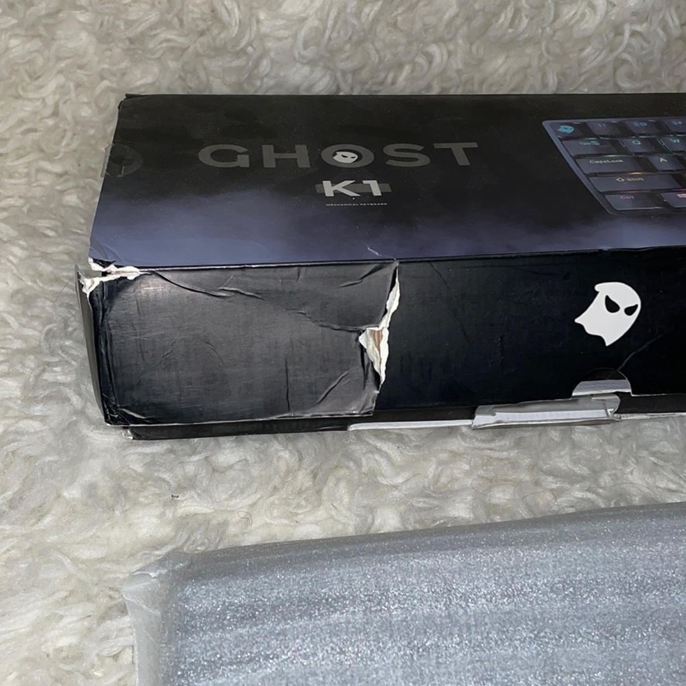 NIB Ghost K1 Wireless LED Keyboard For Gaming - Picture 3 of 9